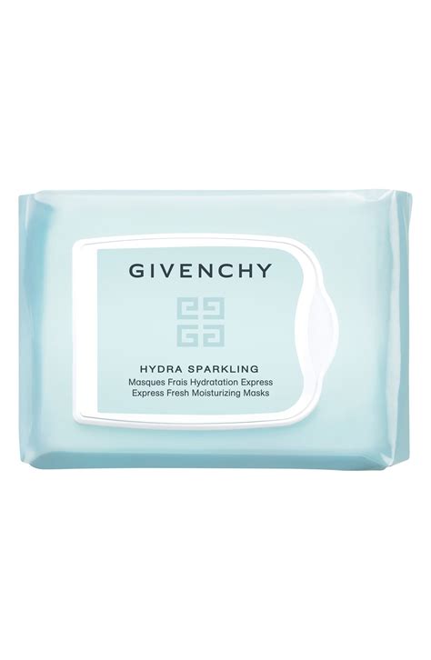 hydra sparkling mask givenchy|Givenchy Hydra Sparkling Express Fresh Moisturizing Masks.